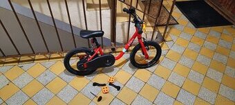 Detský bicykel s odrážadlom 14"