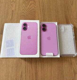 iPhone 16 256 gb Pink - nepoužitý , záruka