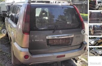 Nissan Xtrail 2.2 dCi 2004 predám PIATE DVERE, TRYSKY, PREVO
