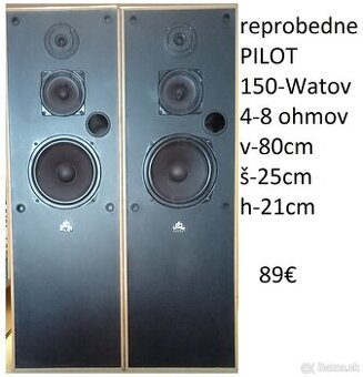 predám rôzne reprobedne