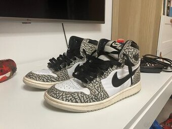 Jordan 1 white cement