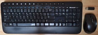 bezdrotova klavesnica s mysou MICROSOFT Wireless 2000
