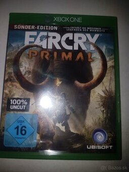 Hra je FARCRY PRIMAL na xbox one xbox X/S PS4