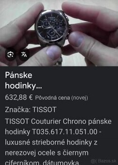 Pánske hodinky