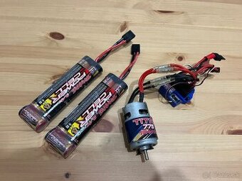 Traxxas EVX-2 + TITAN 775 + batérie 8.4V 3000mah