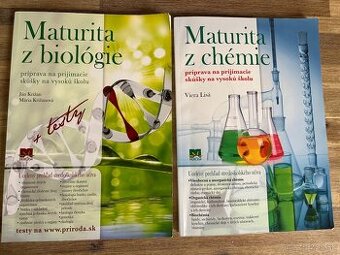 Knihy: Maturita z biológie, Maturita z chémie