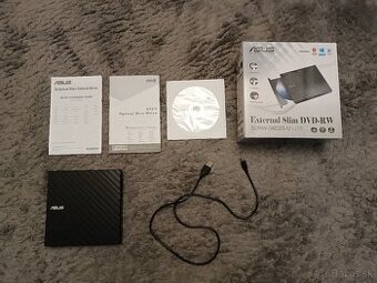 Externá DVD RW mechanika ASUS DVD‑RW SDRW‑08D2S‑U LITE
