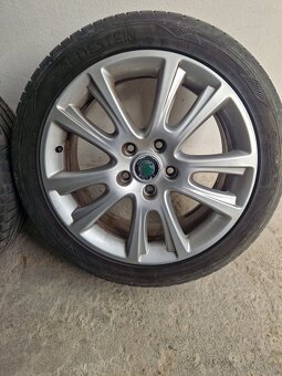 5x112R17 ALU DISKY ŠKODA