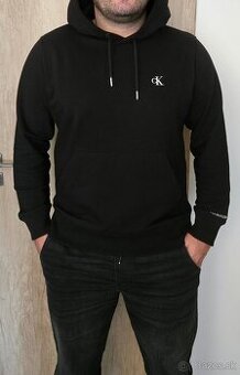 Calvin Klein Jeans – Pánska mikina s logom velkosť XL