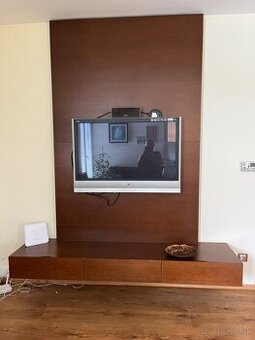 BRIK Obývačková zástena s 3 skrinkami - 1