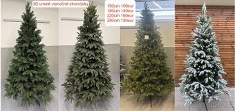 umelé vianočné stromčeky