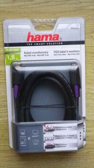 VGA kábel k monitoru - nový, ešte v obale