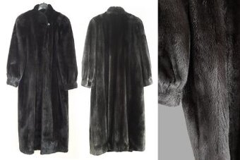 Predám čierny norkový kožuch