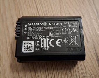 Originálna batéria Sony NP-FW50