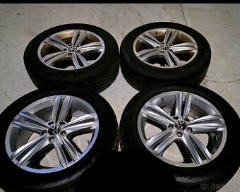 Predam Original Elektrony Volkswagen 5x112 r18 a zimne pneu - 1