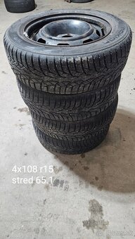 Kolesa 4x108 r15 / 185/65 r15 88t nokian