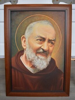 Veľký obraz : Páter Pio – od Heleny Staniek