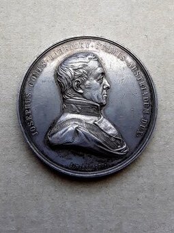 Strieborná medaila maršál Radetzky, vzácna