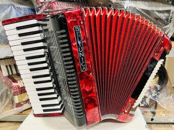 Nový akordeón BELTUNICA VIVALDI 80 basový- krásny zvuk, ľahu