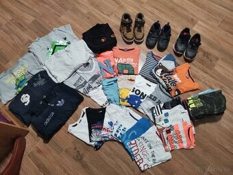 Predám chlapčenské oblečenie veľ. 122/128