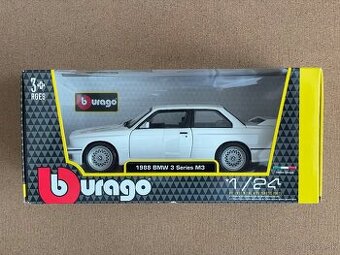 BMW M3 series E30 burago 1/24