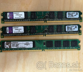 Operačné pamäte RAM PC2 DDR2 - 1