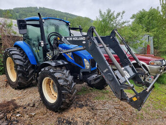 Traktor NEW HOLLAND T5.95 Elite HD s čelným nakladačom 740TL