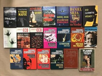 Connelly, Daniel Silva, Umberto Eco, Everest, Žebřík světel