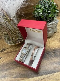 Cartier hodinky+naramok