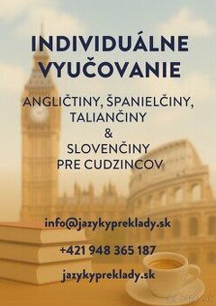 Doučovanie a výučba jazykov