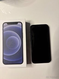 iPhone 12 mini 128GB čierna farba