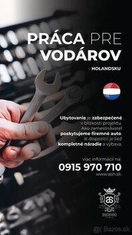 Práca pre vodoinštalatérov – Holandsko