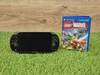 Playstation Vita PCH-1004, USB-C a hra LEGO Marvel