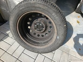 Pneu 205/55 r16 + plechove disky 5x112