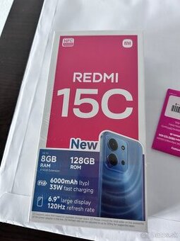 Novy telefón Xiaomi Redmi 15 C