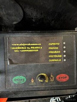 Olejová pec,Kamna,kotol