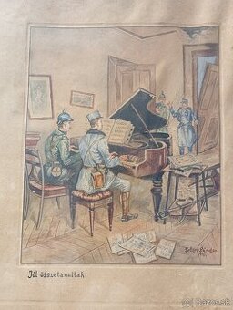 Predám obraz prvá vojna