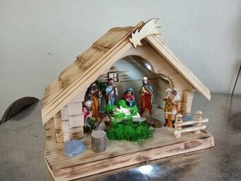 Drevený betlehem