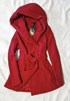 Dámsky flaušový kabát