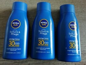 Nivea mlieko na opaľovanie 30SPF, vodeodolný, novy