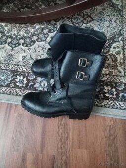 Kanady kožené vysoké