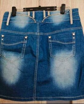 Džínsová sukňa XXL