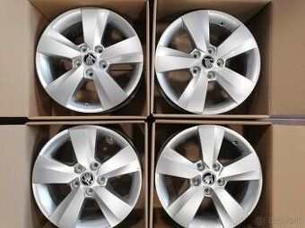 16" alu originál ŠKODA + zimné CONTINENTAL DOT 2525..