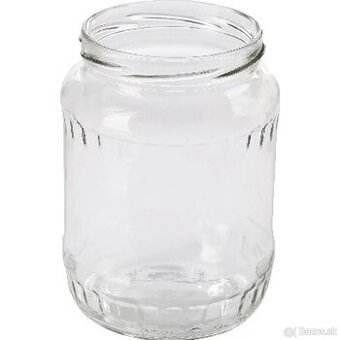 Predam sklenene pohare s vieckom 720 ml