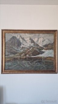 Predám olejomaľbu Ján Grotkovský