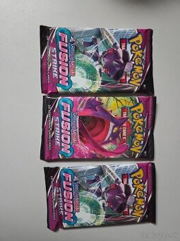 Pokémon Fusion Strike 3x booster