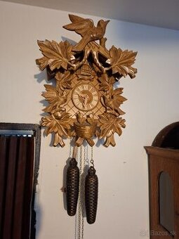 Predám funkčné 8 dňové kukučkové hodiny REGULA