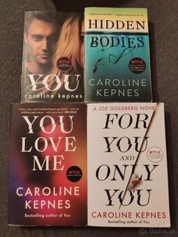 Predám knihy – fantasy, romány aj séria YOU (výhodné ceny)