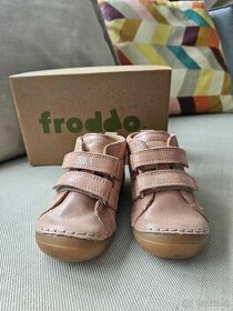celoročné topánky FRODDO Paix velcro - pink shine