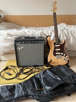 SX Elektrická gitara + Fender Combo
